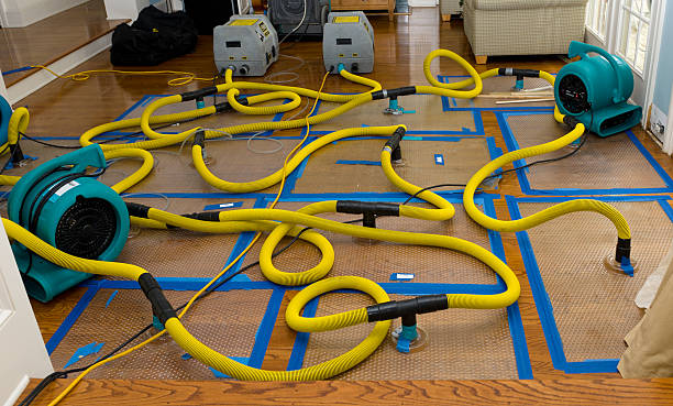 Professional Emergency Water Removal technician working in New Lisbon, NJ